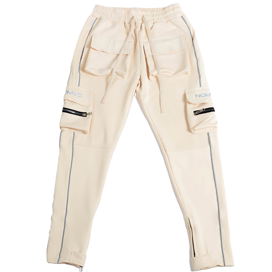 N0MVD Cargo Tracksuit Bottoms - Tan / Camel