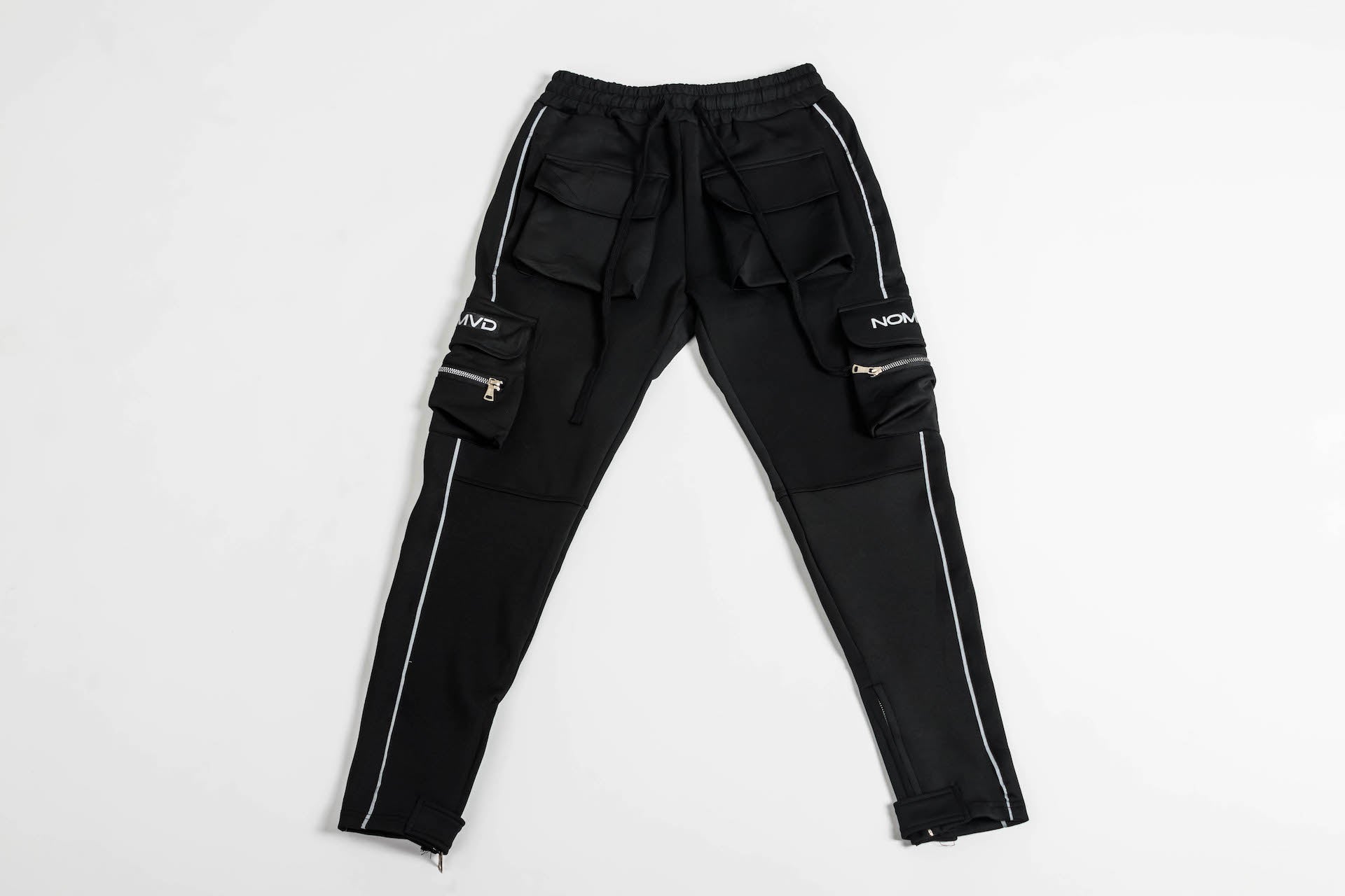 N0MVD Cargo Tracksuit Bottoms - Black